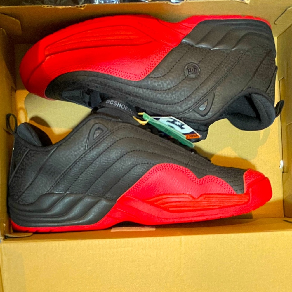 Brand new DC Williams OG red/black